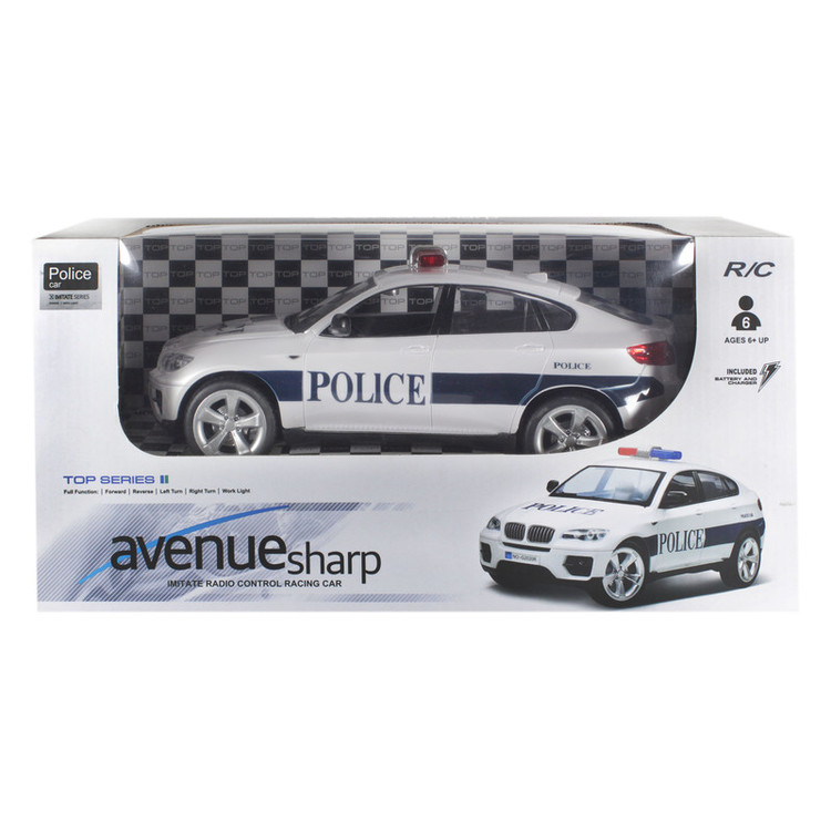 ماشین بازی کنترلی مدل BMW X6 Police کد 0057