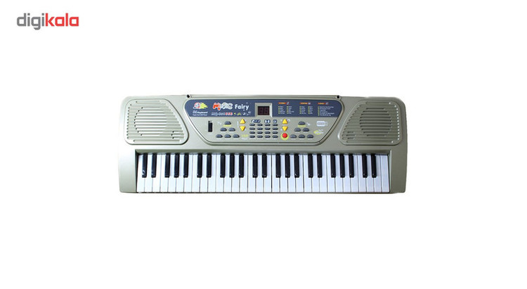 کیبورد اسباب بازی ام کیو مدل806 کد KTN-037 بهمراه بازی فکری تانگرام