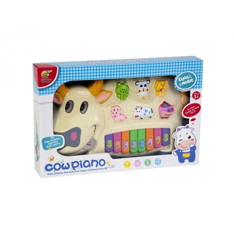 بازی آموزشی کیبورد طرح گاو مدل chuangfa toys  کد no:6600