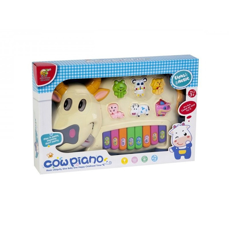 بازی آموزشی کیبورد طرح گاو مدل chuangfa toys کد no:6600