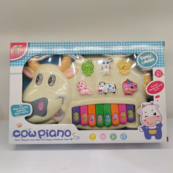 بازی آموزشی کیبورد طرح گاو مدل chuangfa toys کد no:6600