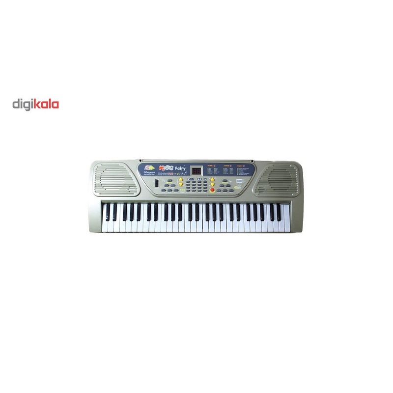 کیبورد اسباب بازی ام کیو مدل806 کد KTN-037 بهمراه بازی فکری تانگرام