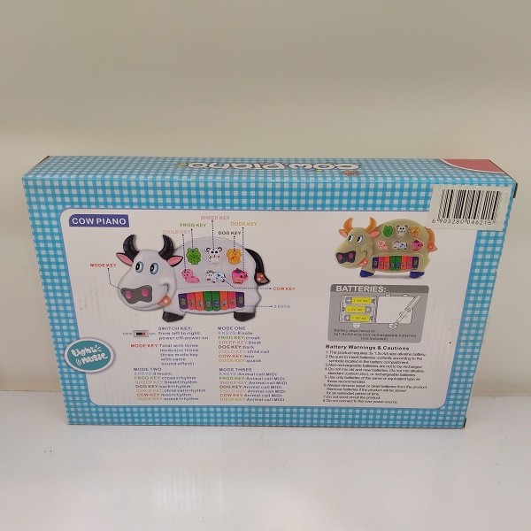 بازی آموزشی کیبورد طرح گاو مدل chuangfa toys کد no6600