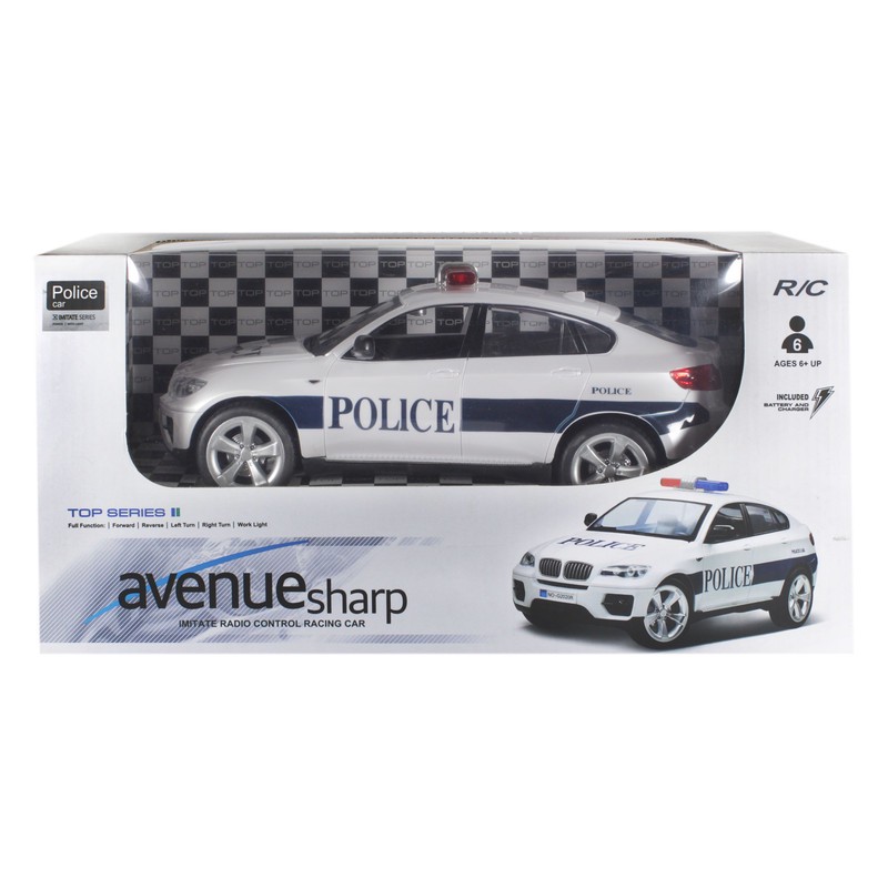 ماشین بازی کنترلی مدل BMW X6 Police کد 0057