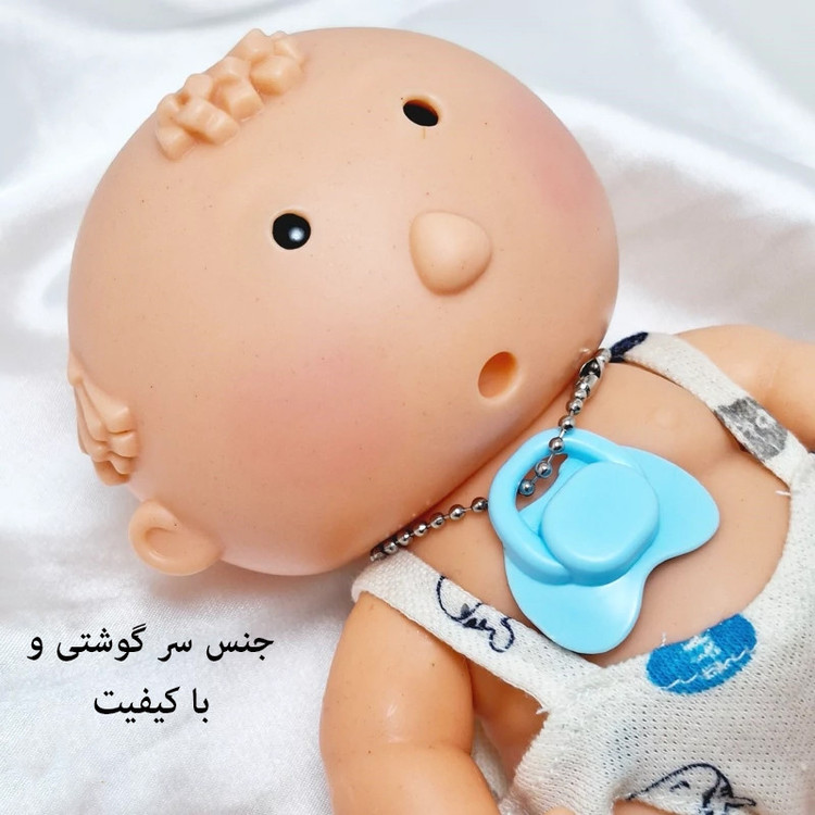عروسک مدل نخودی کد 844 ارتفاع 17 سانتی متر
