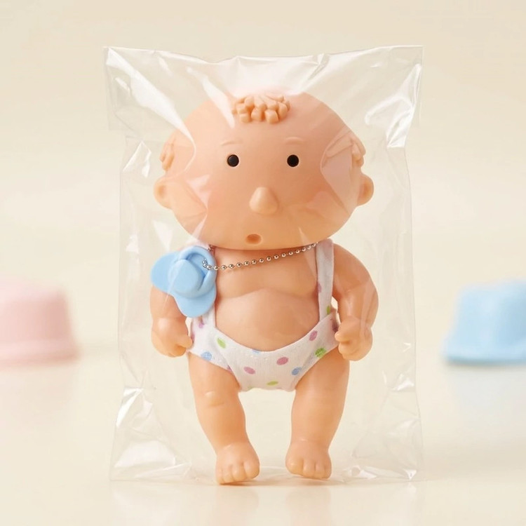 عروسک مدل نخودی کد 844 ارتفاع 17 سانتی متر