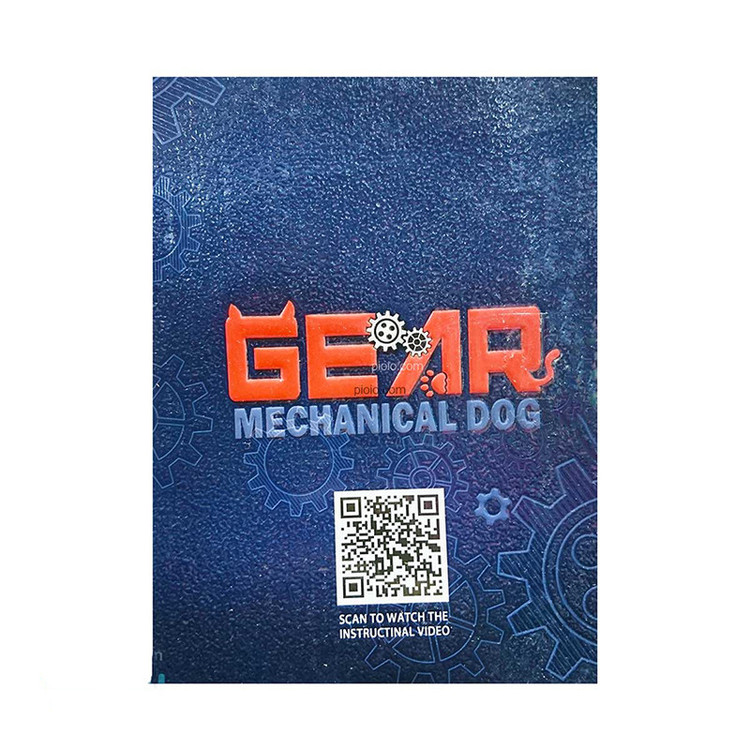 اسباب بازی مدل سگ چراغدار طرح چرخ دنده ای کد G-1